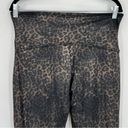 Spanx  Faux Leather Leopard Shine Legging Pants Shapewear Animal Print Size 1X Photo 12