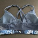 JoyLab Navy Floral Sports Bra Photo 1