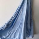 ZARA  Halter Blue Boho Summer Midi Dress Photo 2