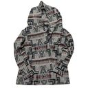 Mossimo Supply Co Mossimo Aztec‎ Western Tribal Hooded Button Up Jacket Coat Womens Size Medium Photo 7