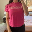 Hanes Pink T Shirt  Photo 2