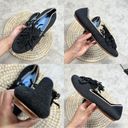 Rothy's Rothy’s Merino Tassel Flats Shoes Loafers in Black Diamonds Size 8 Photo 14