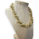 Givenchy  Chain Faux Pearl AB Stone Necklace Photo 2