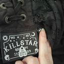 KILLSTAR  No Sleep Shark Bite Hem Dress Gothic Punk Size M Photo 4