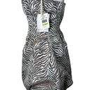 Jessica McClintock  Halter Dress Animal Print‎ Formal Bubble Hem Women Size 4 NEW Photo 4