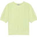 Rails Lia Puff Sleeve Cropped Sweatshirt Top Limon Size Small Photo 0