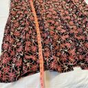 LuLaRoe  Women's Joy Vest XL Black Red Floral Sleeveless Cardigan Duster Photo 4