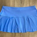 Lucky in Love  12” Blue Pleated Tennis Skirt Size Large Photo 4