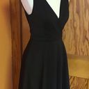 Soprano NWT  Black Plunging Sexy Fit & Flare Dress Photo 9