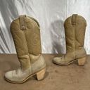 Vintage Acme Tan Suede Leather Cowgirl Boots USA Women’s Size 5.5 M Photo 6