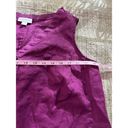 J.Jill love linen sleeveless dress purple size XL Photo 8