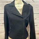 Apt. 9  small black side zip up jacket Photo 1