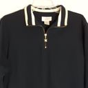 Studio Works  Women's Size Medium Navy Sweatshirt Photo 1