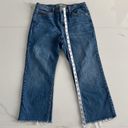 Topshop  Moto Dree Women's High Rise Flare Crop Jeans Sz W28/L29 Petite Photo 7