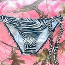 BCBGMAXAZRIA y2k vintage bcbg zebra print bikini bottoms Photo 5