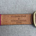 Coldwater Creek  colorful leather belt size small Photo 2