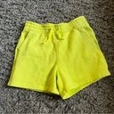 Lululemon  scuba sweatpant shorts electric lemon size 6 Photo 0