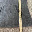 Sonoma  Womens Gray Funnel Neck Medium Pullover Sweatshirt Kanga Pocket Cowl Photo 5