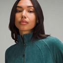 Lululemon Scuba Track Jacket Velvet Cord Storm Teal Green Sz 4 New w/tag  $148 Photo 2