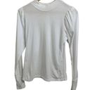 Monrow Women's Mock Neck Shirred White Long Sleeve Top Size S Photo 1