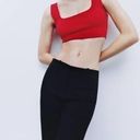 ZARA  sculpt crop top red 4432/006 Photo 2