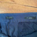 The Loft  Plaid Marisa Pants Size 14  Photo 1