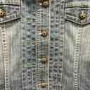 Christopher & Banks  Blue Denim Jean Jacket w Stretch size Small Photo 1