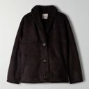 Wilfred Free | Aritzia Deanna Stallion Sherpa Button-front Heavyweight Jacket Photo 0