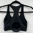 Anthropologie Allfenix Heidi Block Blue Sports Bra Racerback  Breathable Small Photo 2