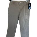 Dickies NWT  Perfect Shape Skinny Fit Capri Pants In Rinsed Oxford Stone Photo 7