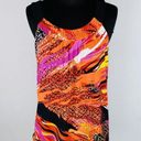 AB Studio  Womens Medium M Multicolor Patterned Tank Top Sleeveless Photo 0