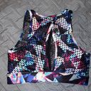 Peloton  High Neck Jewels in Space Sports Bra size small Photo 1