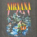 Urban Outfitters Nirvana unplugged Oversized Shirt Sz O/S Photo 2