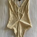 Tavik swim Coppola One Piece - Tapioca Slinky Ribbed - Small Photo 4