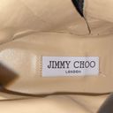 Jimmy Choo  Calfskin Crystal Embellished Cora Flat Combat Boots size 39 Photo 7