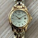 Seiko  Vintage Ladies Watch Gold-Tone Bracelet Case Dial Hands New Crystal Photo 3