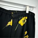 American Vintage Vintage Y2K Fairycore Yellow Sunflower Black Midi Skirt Size Medium Early 2000s Photo 7