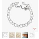 James Avery Linked Hearts Charm Bracelet Photo 4