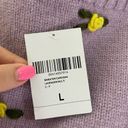 Forever 21 NWT  Rosey Sweater Tube Top in Lavendar - L‎ Photo 4