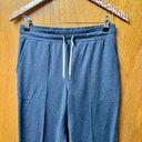 Vuori  Halo Wide Leg Front Seam Flare Yoga Pants Azure Heather Blue Small S Photo 3