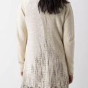 BKE  Boutique tank metallic fringed cardigan size small Photo 1