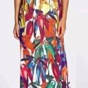 Trina Turk  Tropical Maxi Dress Size 0 Photo 0