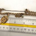 Monet Vintage  gold tone violin class of '67 charm bracelet Photo 3