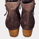 Blondo  “Isaac” Waterproof, dark brown suede ankle booties. Size 10. EUC Photo 6