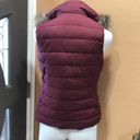 Banana Republic  detachable hood burgundy vest Photo 4