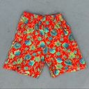 Lounge Vintage bold tropical floral high rise elastic waist  shorts with pockets Photo 0
