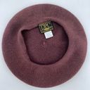 Pacific&Co Dorfman Pacific  Brown 100% Wool Beret Hat Handmade Dorfman Pacific Photo 2