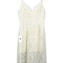 ASTR ‎ the label Women's Lace A-Line Midi Dress White Size Small Party Summer Photo 3