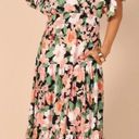 Petal and Pup  Peach Floral Cautilina Maxi Dress Photo 0