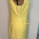 Talbots Linen Blend Sheath Dress Size 6 Photo 5